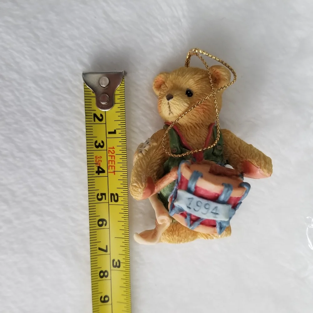 1994 Enesco Cherished Teddies Drummer Boy 912891 ornament
